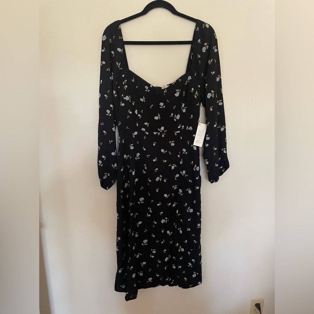 Beautiful Floral Midi Dress